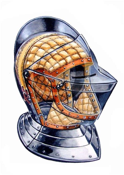 The Anatomy Of Medieval Helmets 